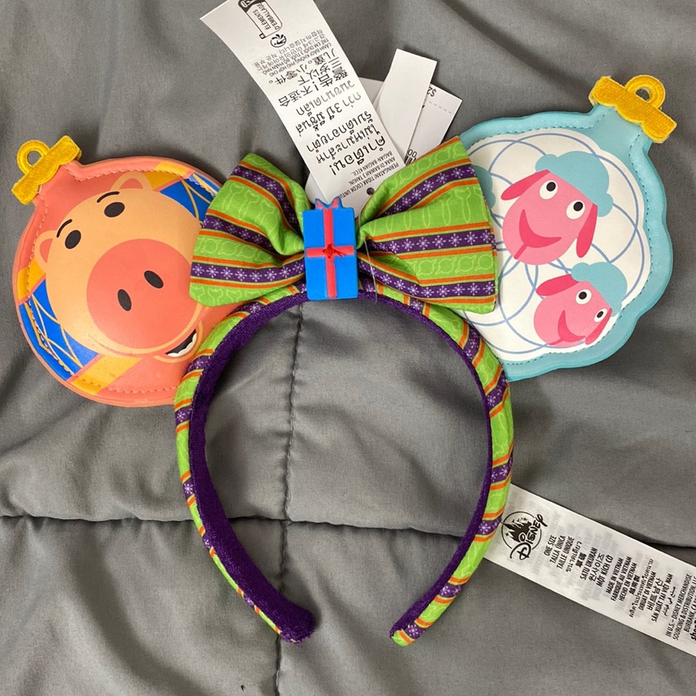 NWT Disney Pixar Toy Story Christmas Holiday Minnie Mouse Ears